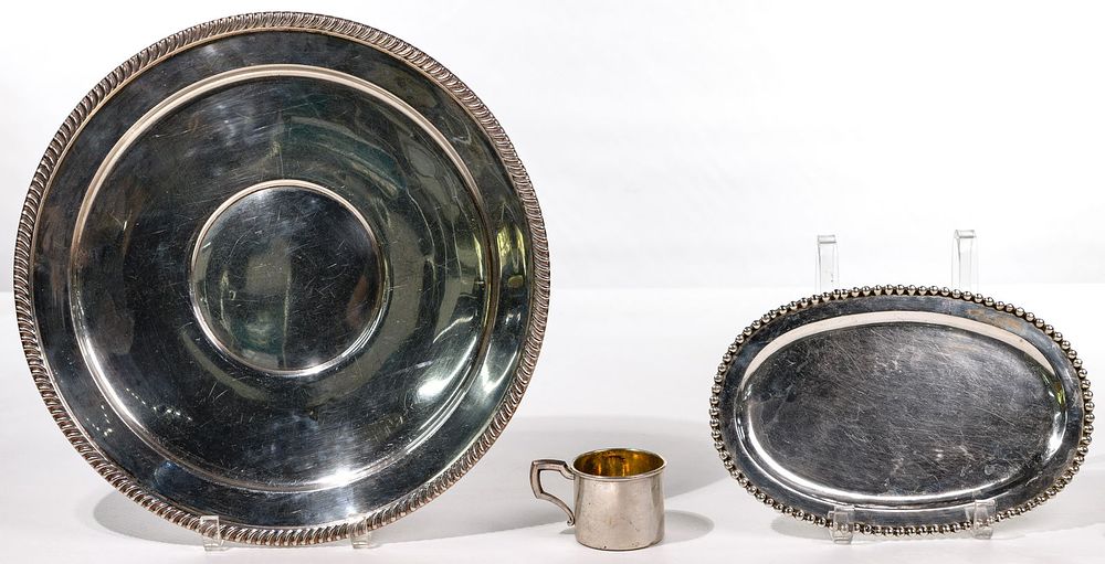 Lot 363: Sterling Silver Hollowware Assortment
