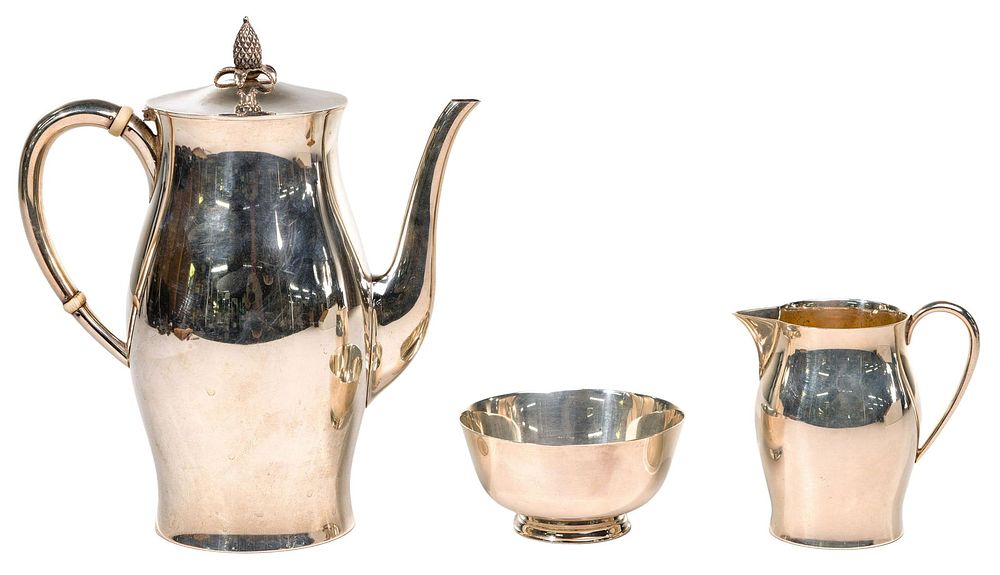 Lot 365: Tuttle Sterling Silver 'Paul Revere Reproduction'