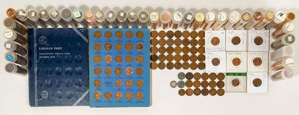 Lot 406: Lincoln 1c and Error Assortment