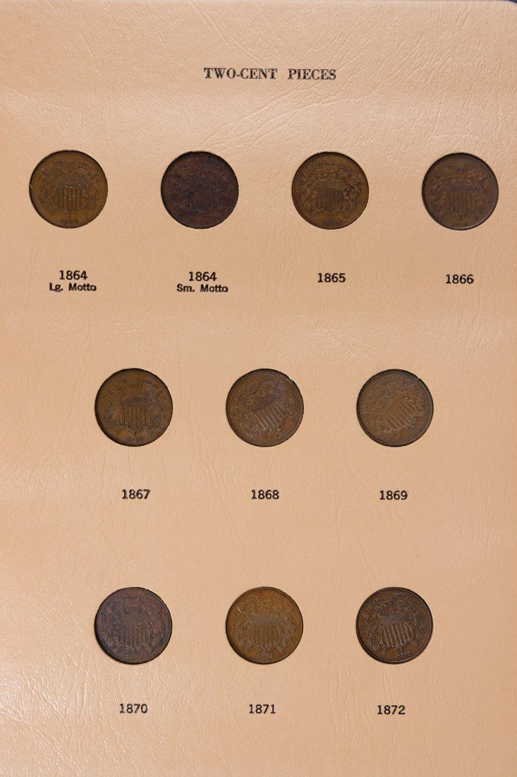 Lot 413: 2c and 3c Nickel Sets