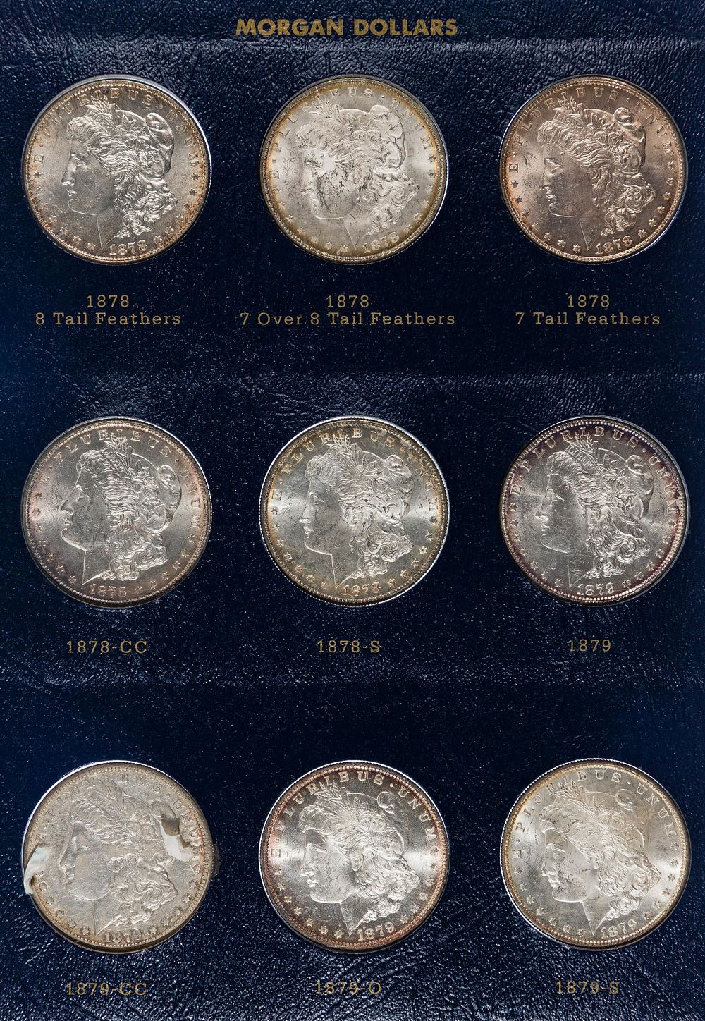 Lot 465: 1878-1891 Morgan $1 Near Set