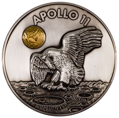 Lot 472 - 2019 Apollo 11 50th Anniversary Silver Commemorative ...