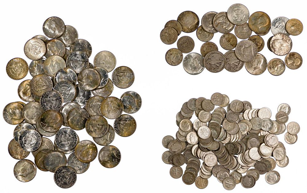 Lot 493: US Silver and Clad Coin Assortment