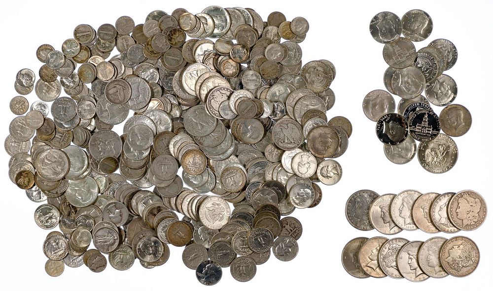 Lot 494: US Silver Coin Assortment