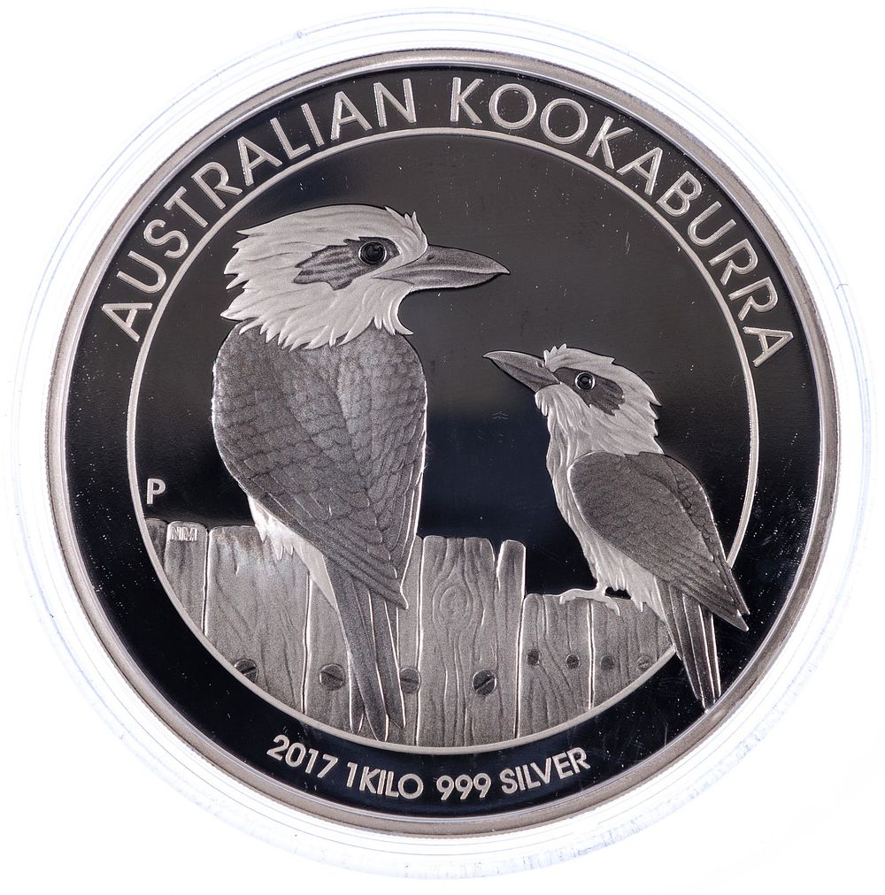 Lot 501: Australia: 2017 $30 Kookaburra 1-Kilo Silver Proof