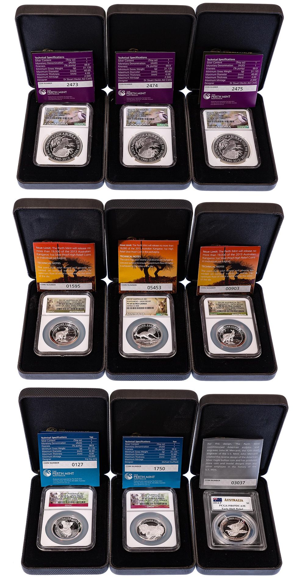 Lot 510: World: Silver Commemorative 1-oz Assortment