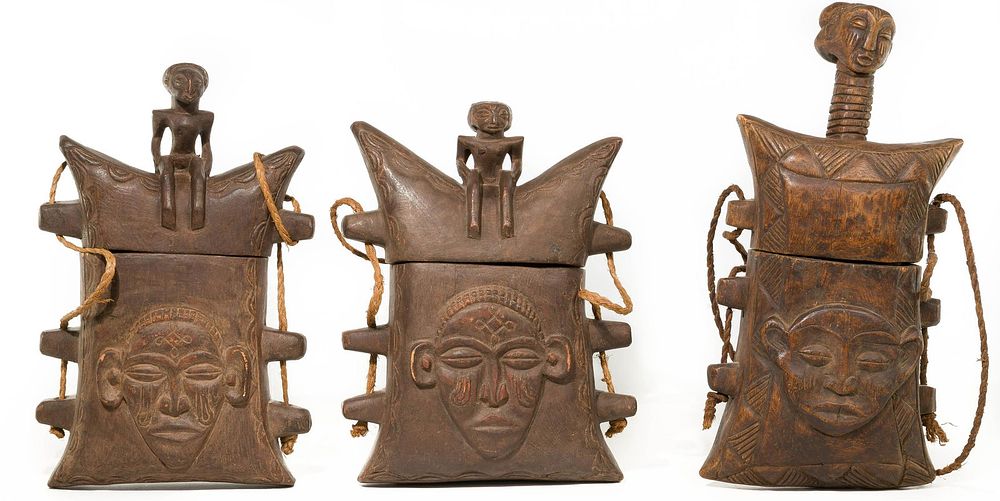 Lot 180: African Luba Box Assortment