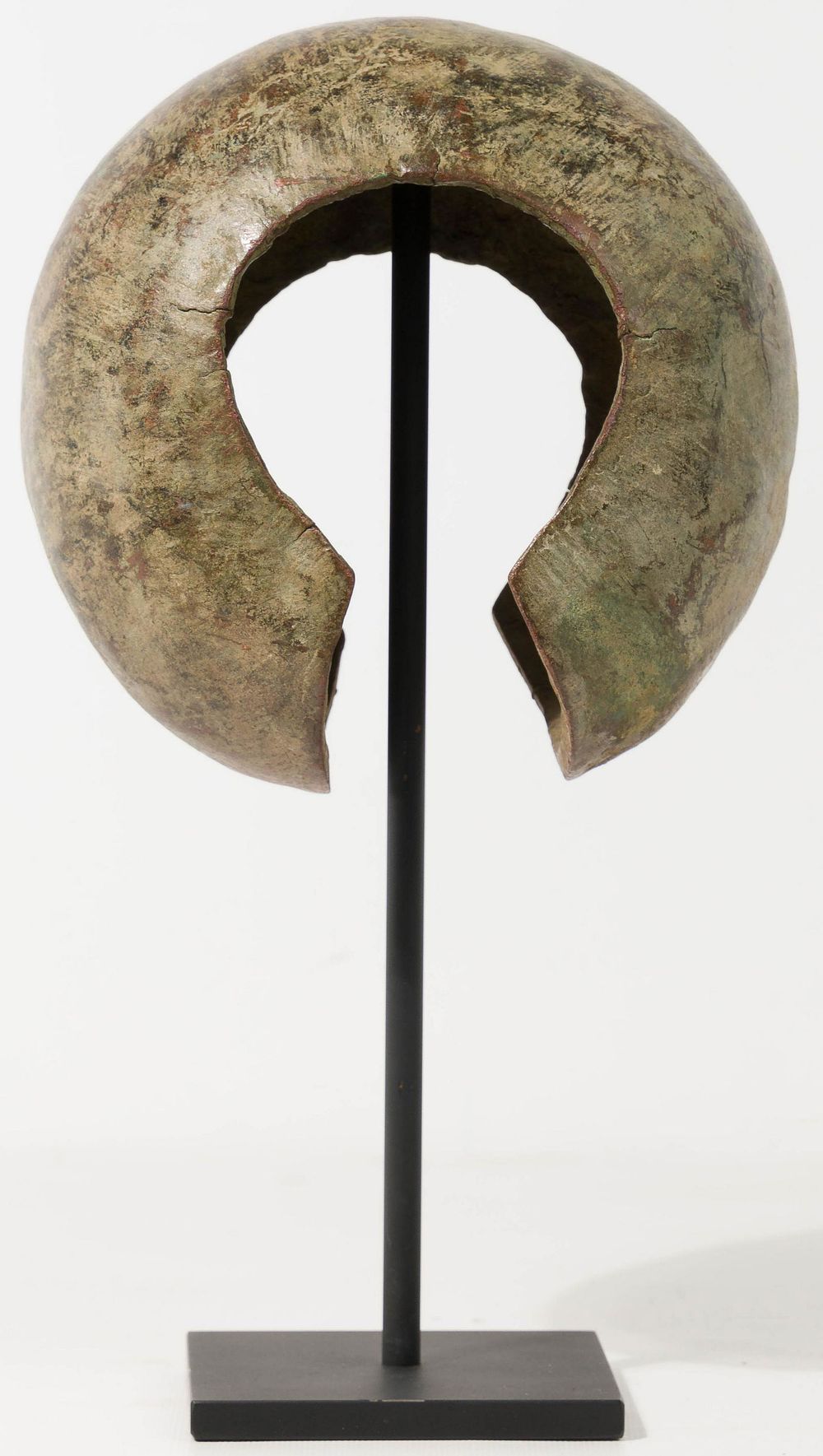 Lot 181: African Mbole Copper Alloy Bridal Currency Anklet
