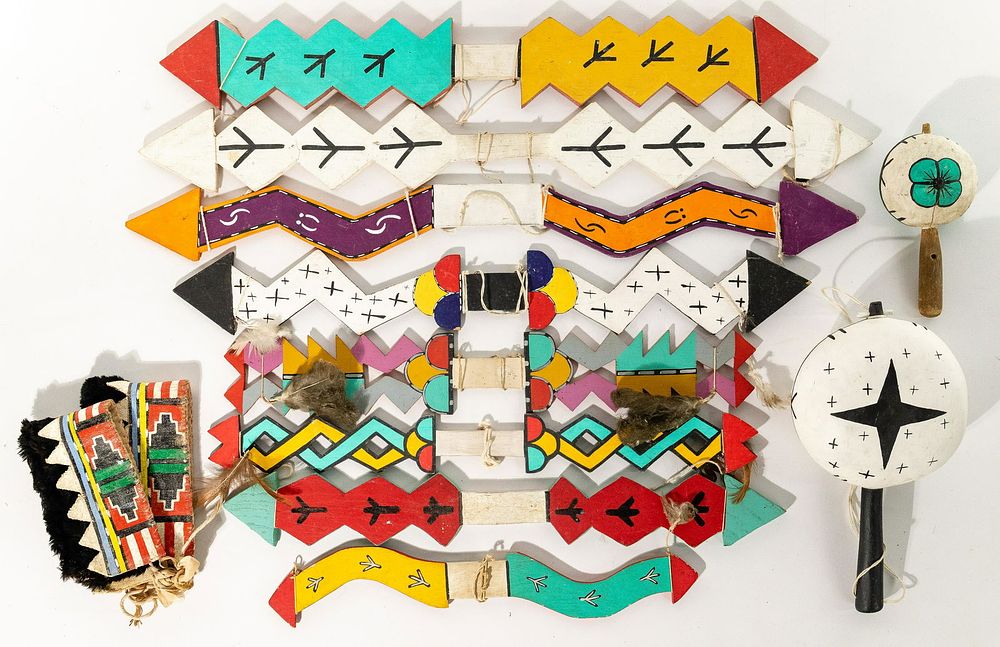 Lot 191: Native American Indian Hopi Ceremonial Dance Accessory