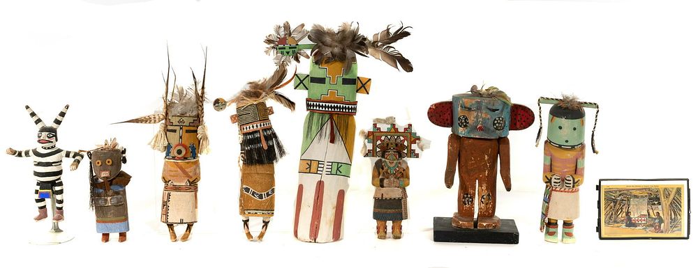 Lot 196: Native American Indian Kachina Doll Assortment
