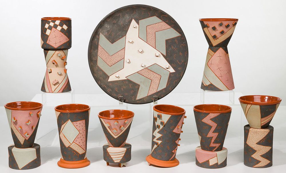 Lot 203: Lynne Chytilo (American, 20th-21st Century) Pottery