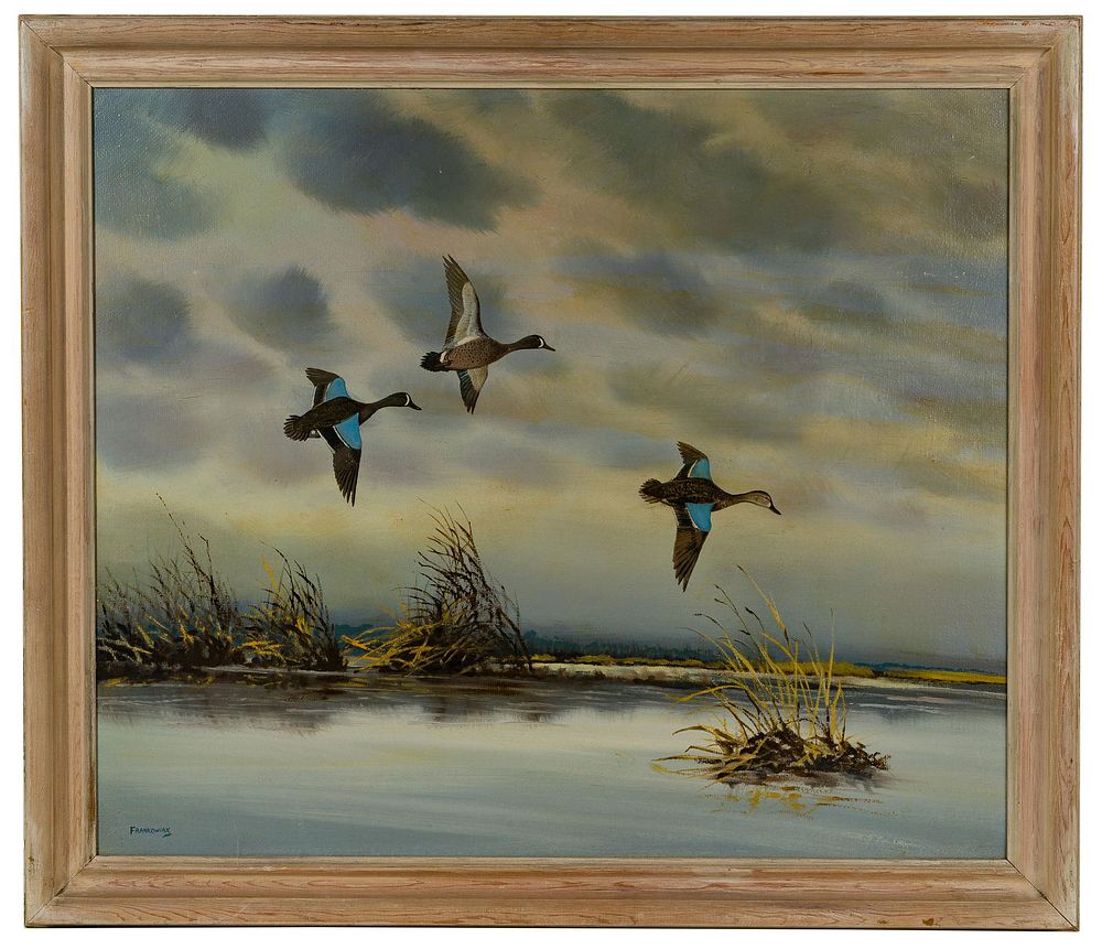 Lot 206: Bob Frankowiak (American, d.2017) 'For Just a Moment'
