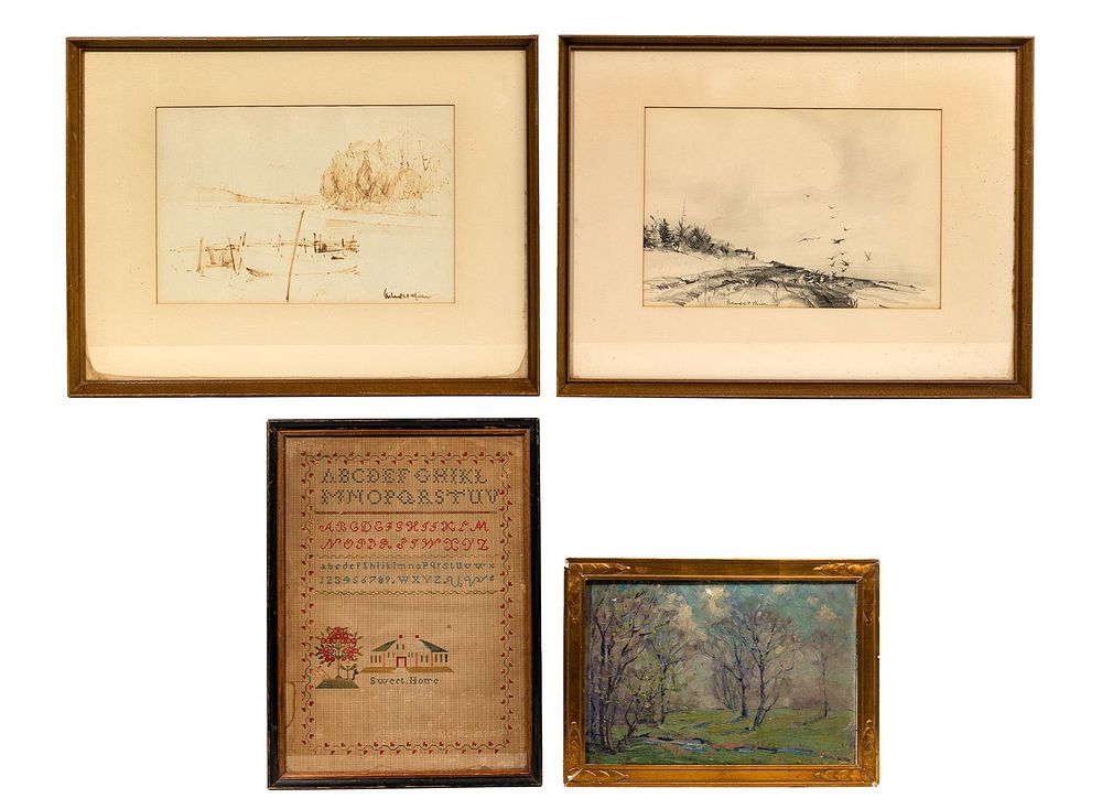 Lot 210: Gerhard C.F. Miller (American, 1903-2003) Drawings