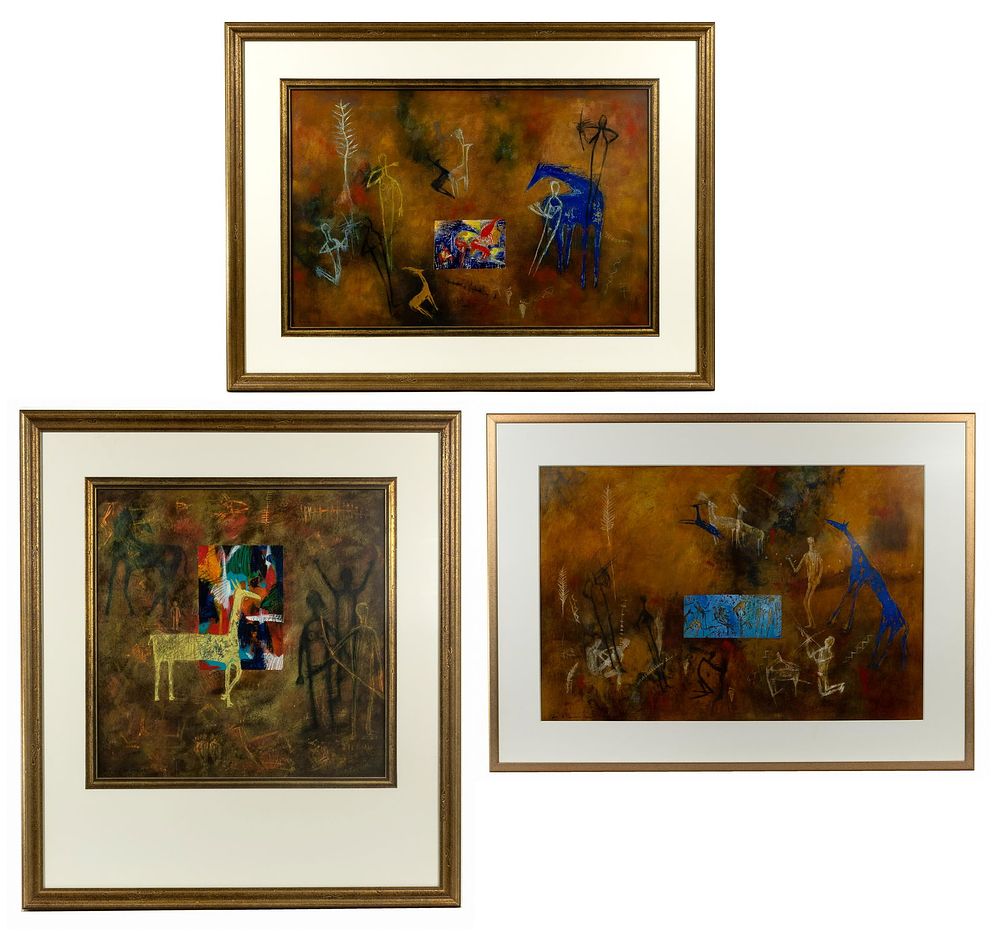 Lot 230: Rez Raven (Iranian / Canadian, b.1962) Mixed Media