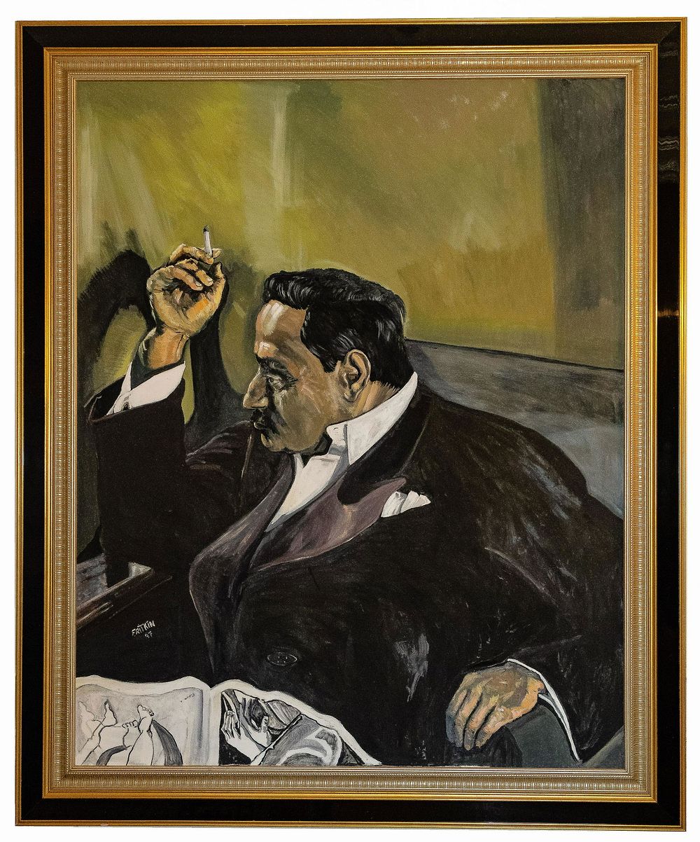 Lot 234: Ronald Fritkin (American, 1943-2008) Oil on Canvas