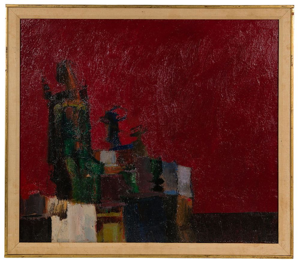 Lot 236: Stuart Carson Edie (American, 1908-1974) Oil on Canvas