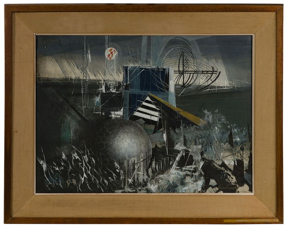 Lot 244: Xavier Gonzalez (Mexican / American, 1898-1993)
