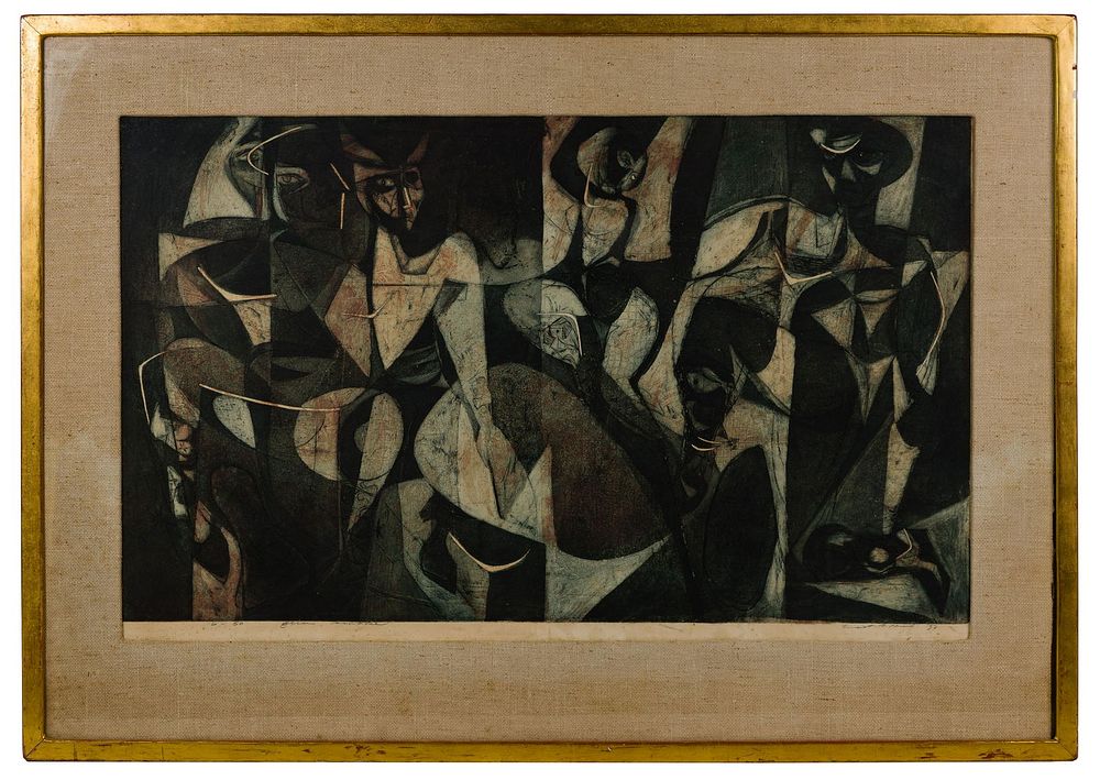 Lot 271: Ernest Bradfield Freed (American, 1908-1974) 'Green