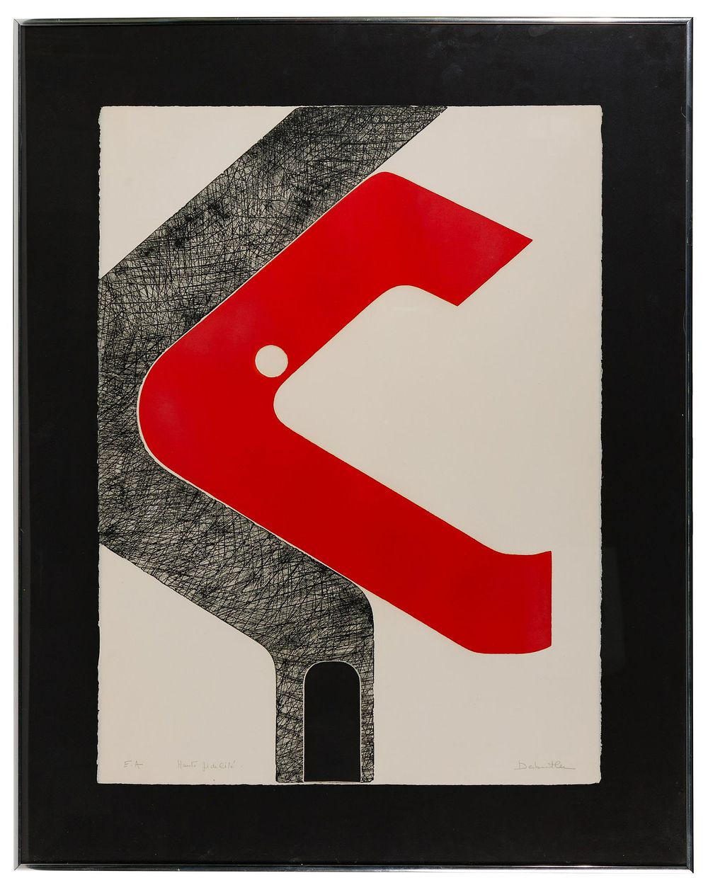 Lot 273: Jacqueline Debutler (French, b.1928) 'Haute Fidelite'
