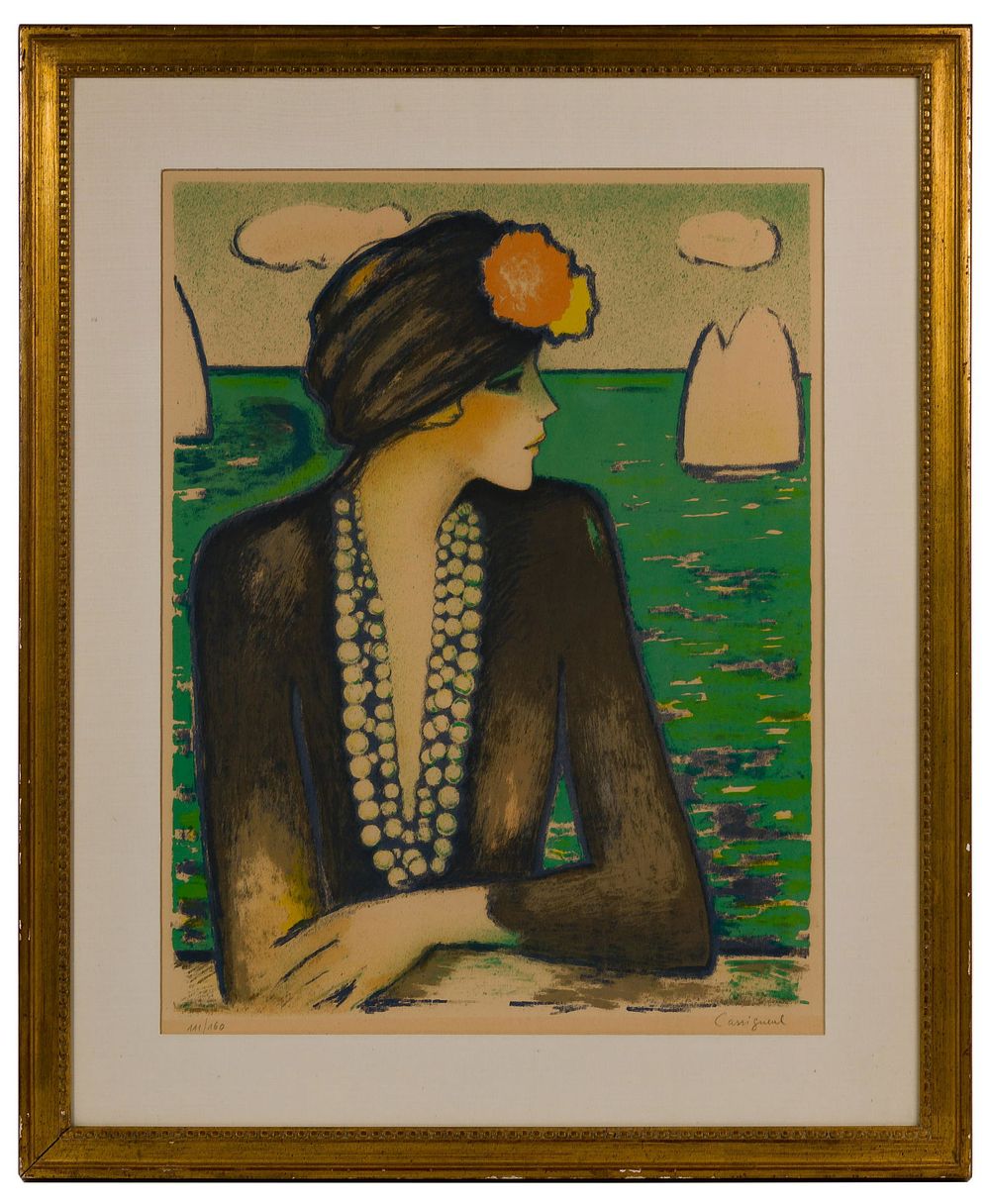 Lot 276: Jean-Pierre Cassigneul (French, b.1935) 'Le Collier'