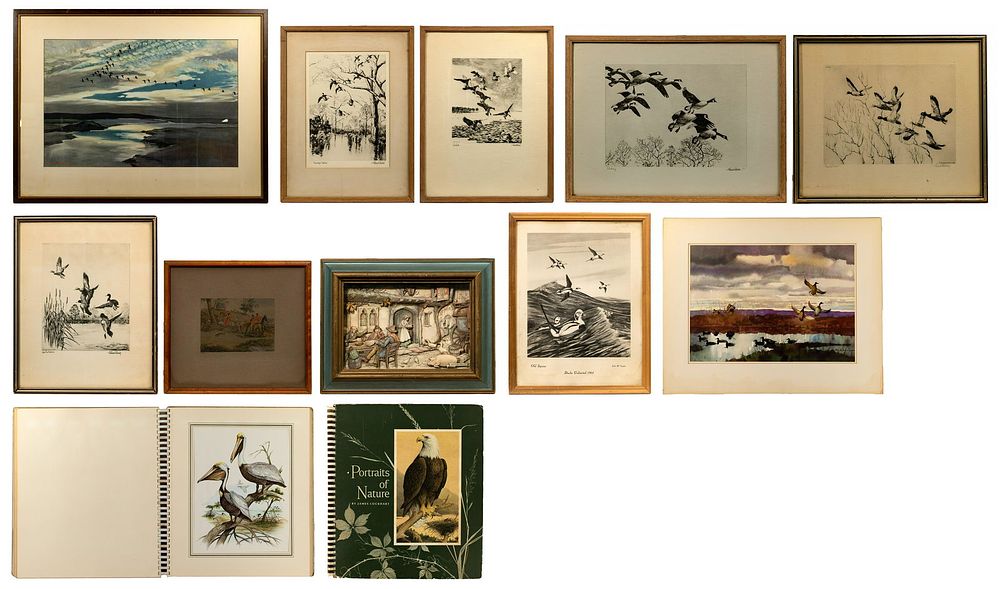 Lot 281: Nature Print Assortment