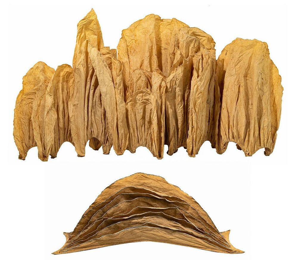 Lot 293: Fiber Art Abstract Sculptures