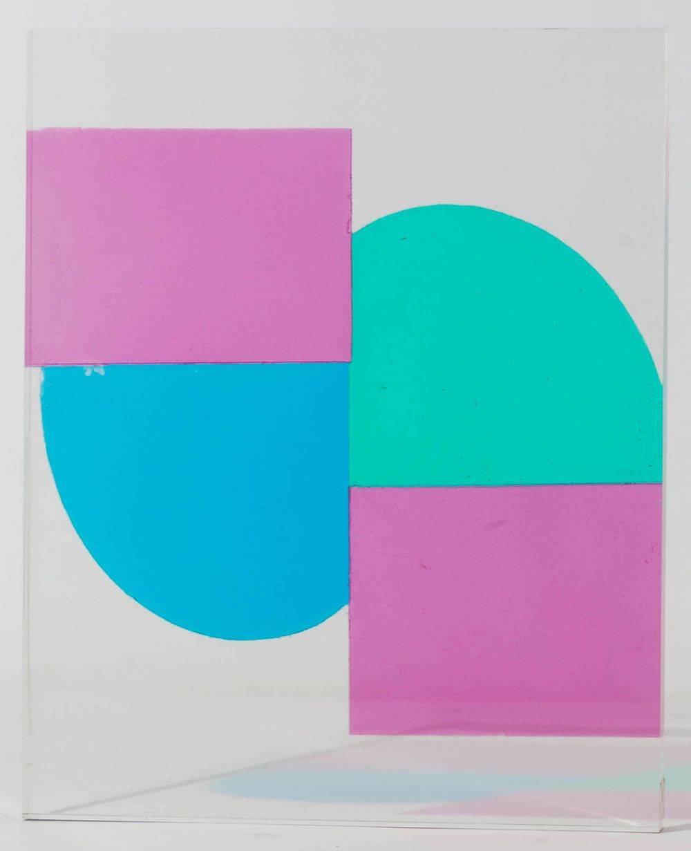 Lot 298: Norman Mercer (American, 1916-2007) Acrylic Sculpture