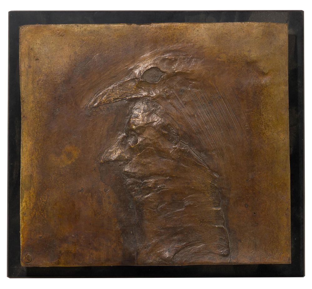 Lot 300: Robert Ernst Marx (American, 1925-2020) 'Man and Bird'