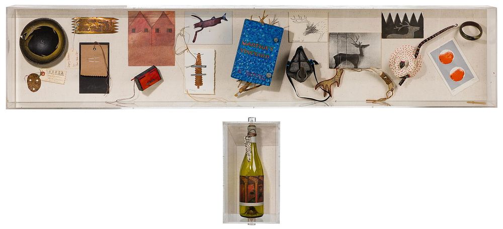 Lot 302: Robert McCauley (American, 1946-2021) Mixed Media