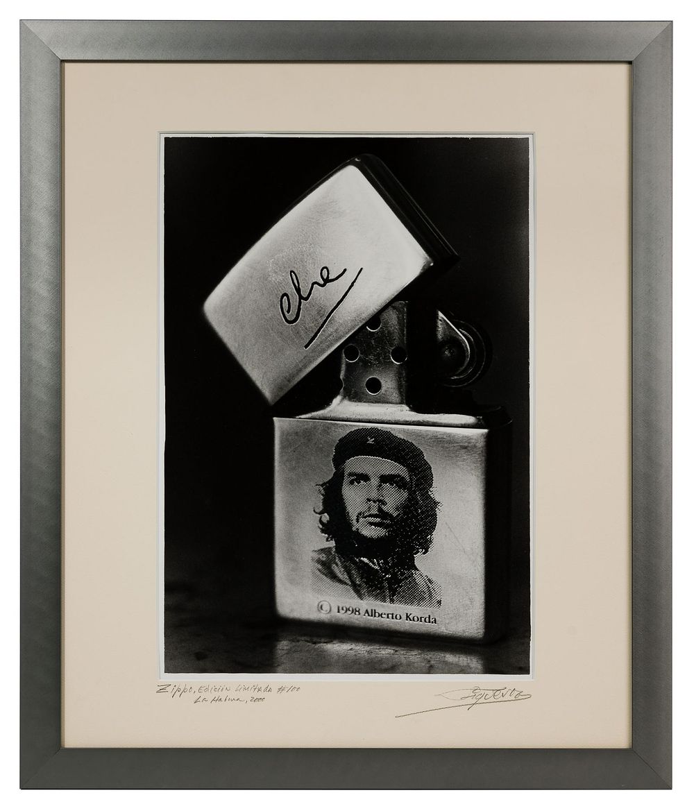 Lot 308: Jose A. Figueroa (Cuban, b.1946) 'Zippo' Silver Gelatin