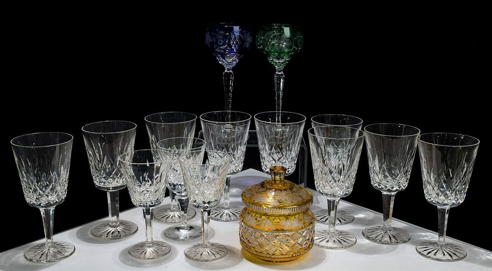 Lot 341: Waterford Crystal Stemware
