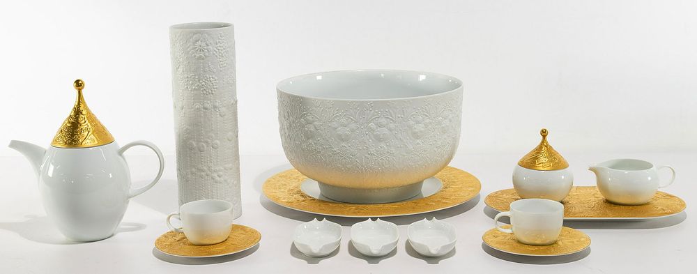 Lot 350: Bjorn Wiinblad for Rosenthal and Martin Freyer for