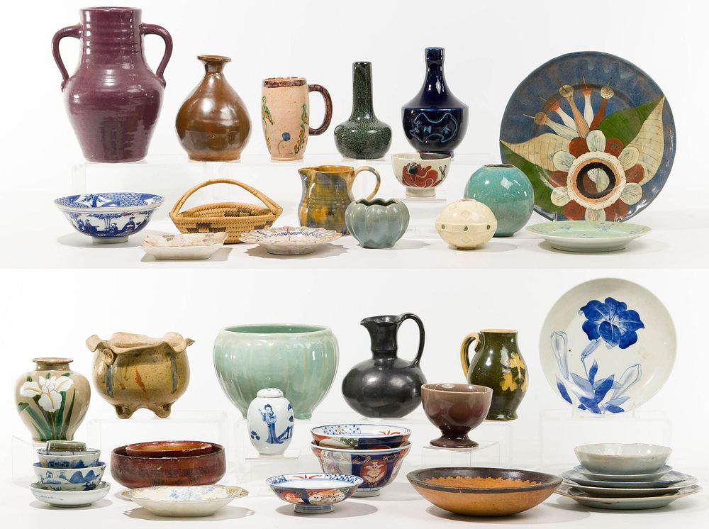 Lot 368: Pottery and Porcelain Assortment