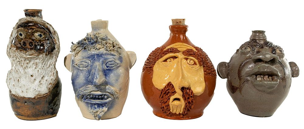 Lot 403: Face Jug Pottery Assortment