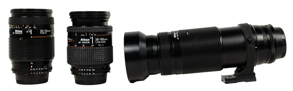 Lot 440: Nikon Nikkor Camera Lenses