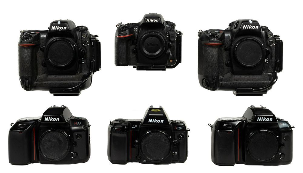 Lot 454: Nikon Camera Body Assortment