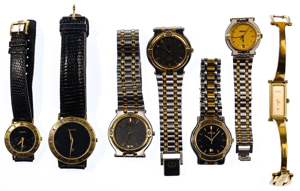 Lot 581: Gucci Wrist Watch Assortment