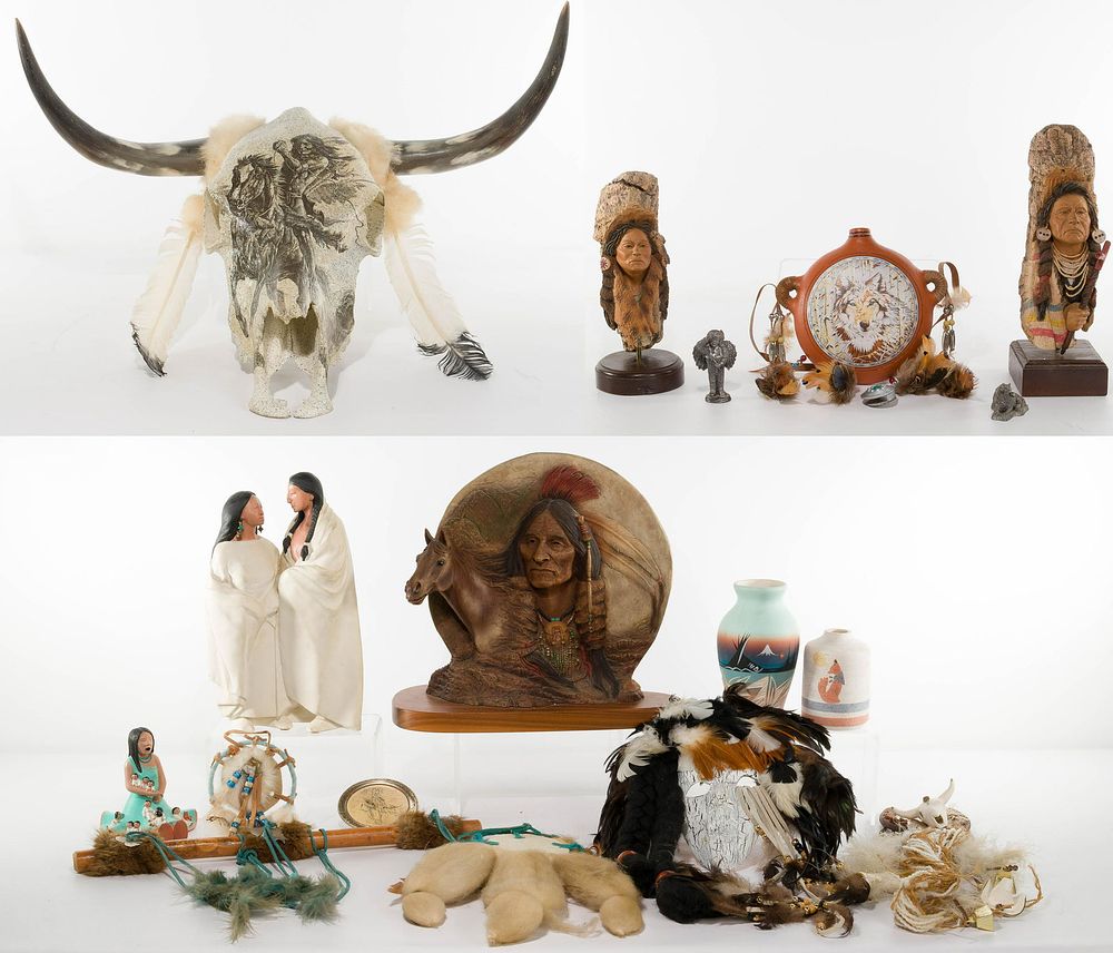 Lot 162: Native American Indian Decorative Assortment