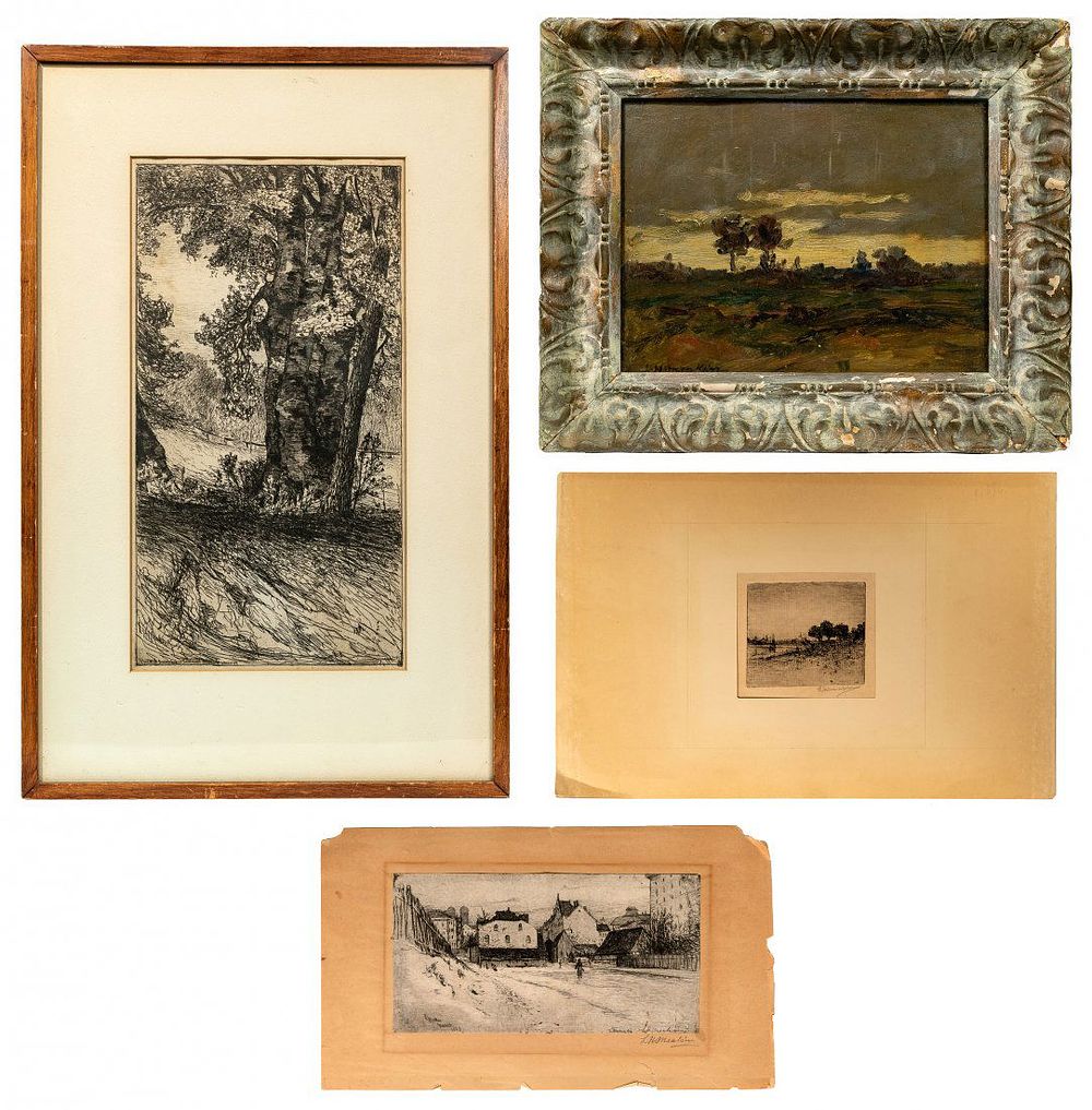 Lot 175: Lewis Henry Meakin (American, 1850-1917) Artwork