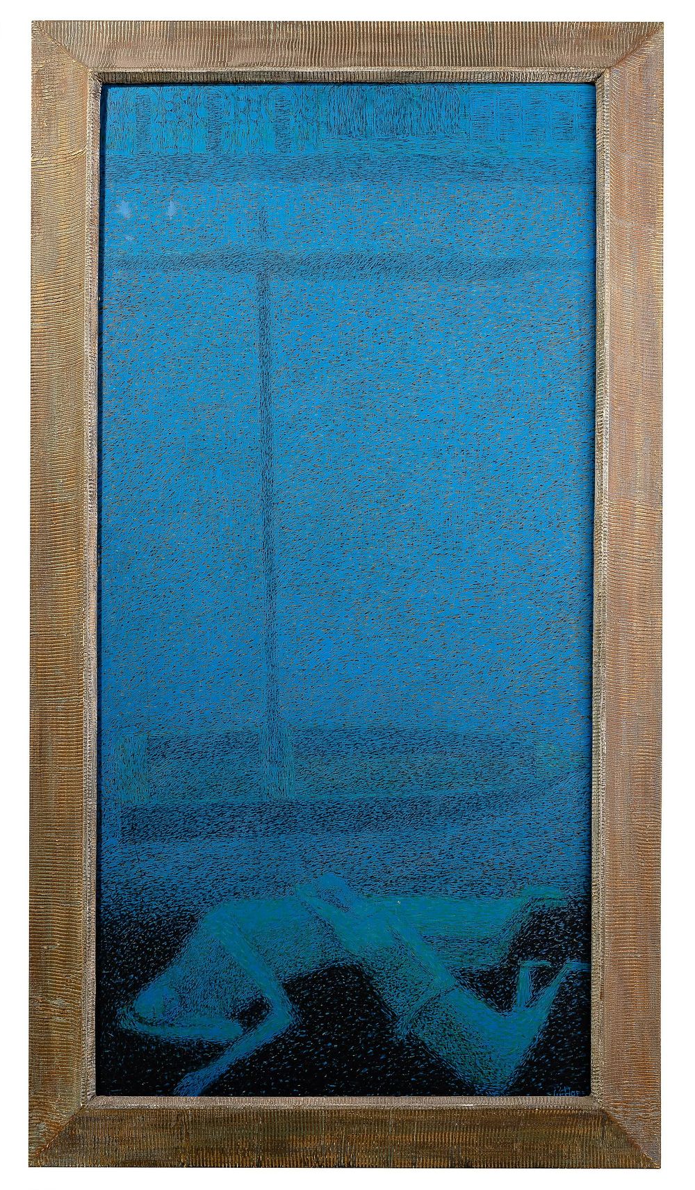 Lot 186: Margo Hoff (American, 1912-2008) Oil on Panel