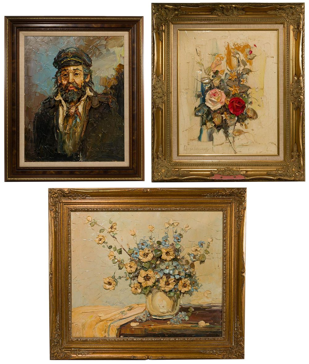 Lot 203: Laszlo Kohanecz (Hungarian / American, 20th Century)