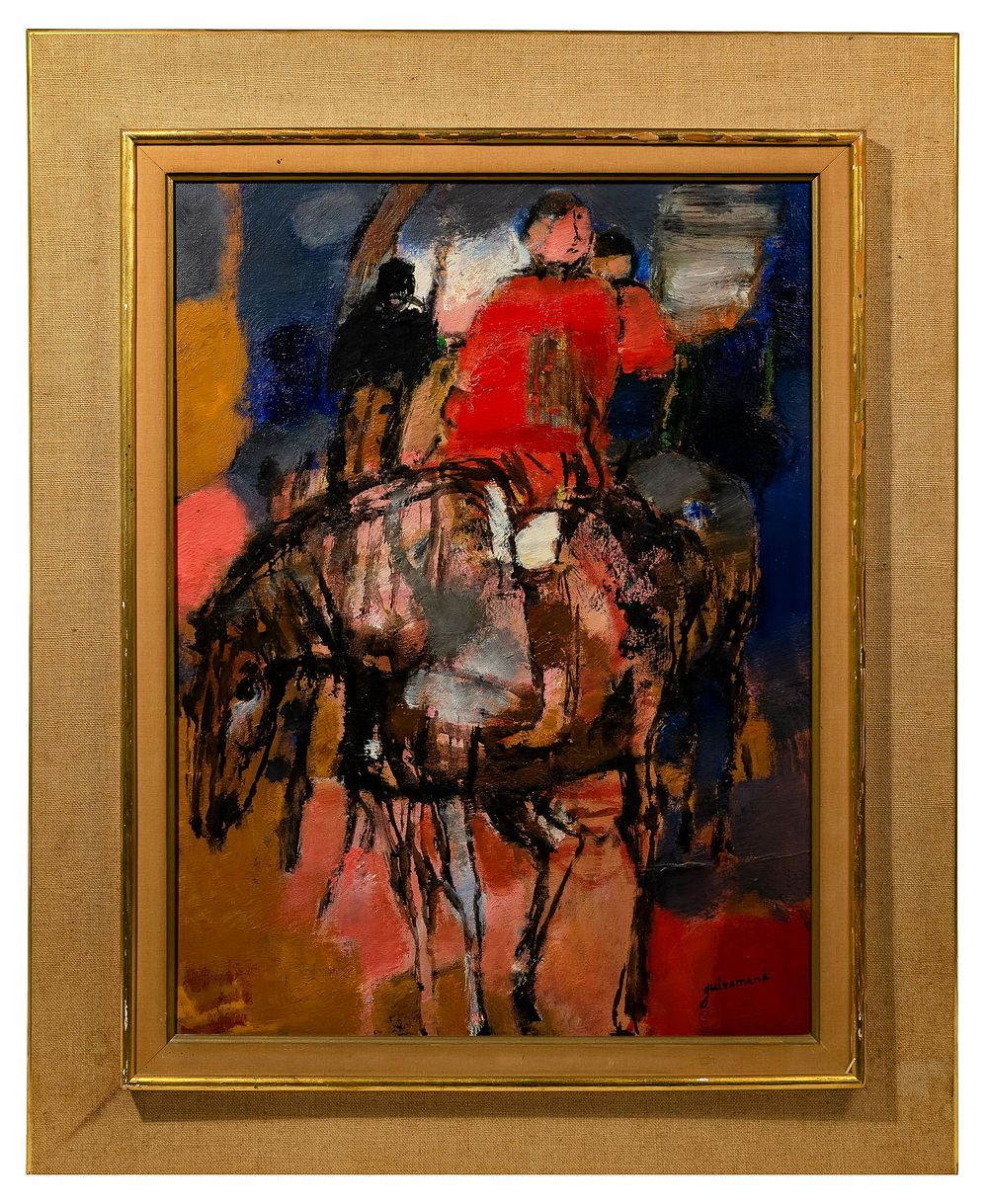 Lot 205: Paul Guiramand (French, 1926-2008) Oil on Canvas