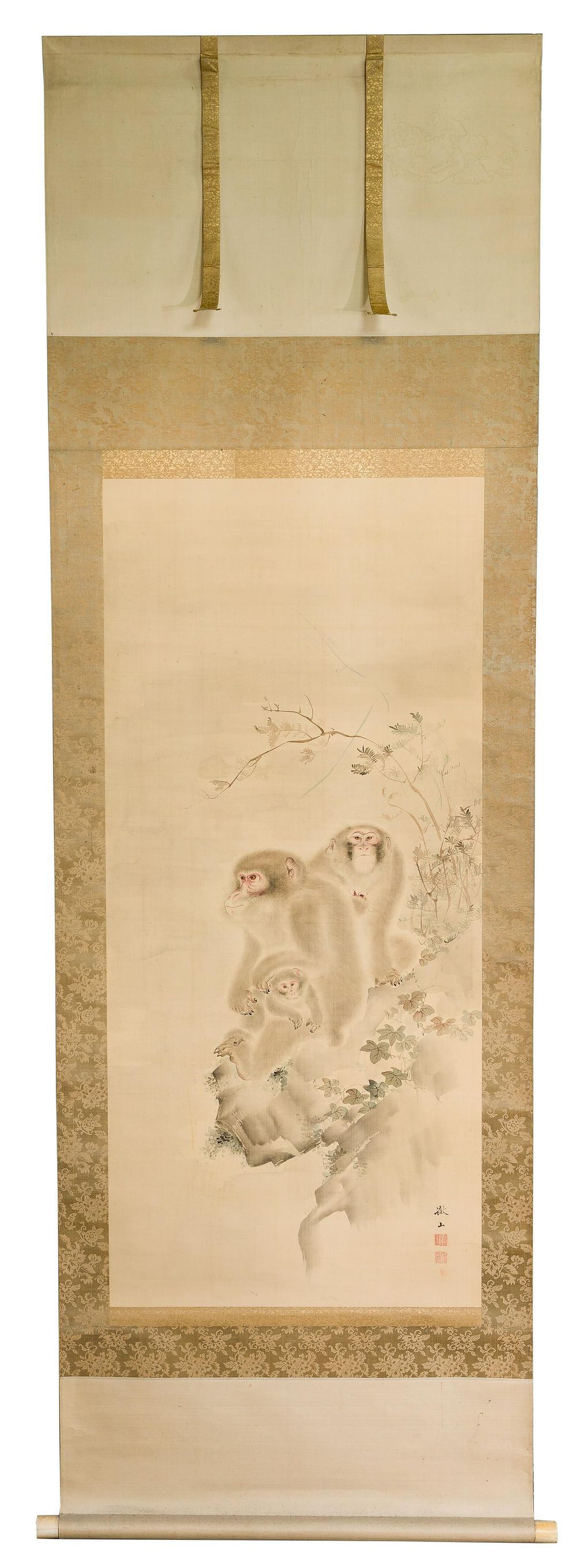 Lot 218: Mori Tetsuzan (Japanese, 1775-1841) Watercolor and Ink