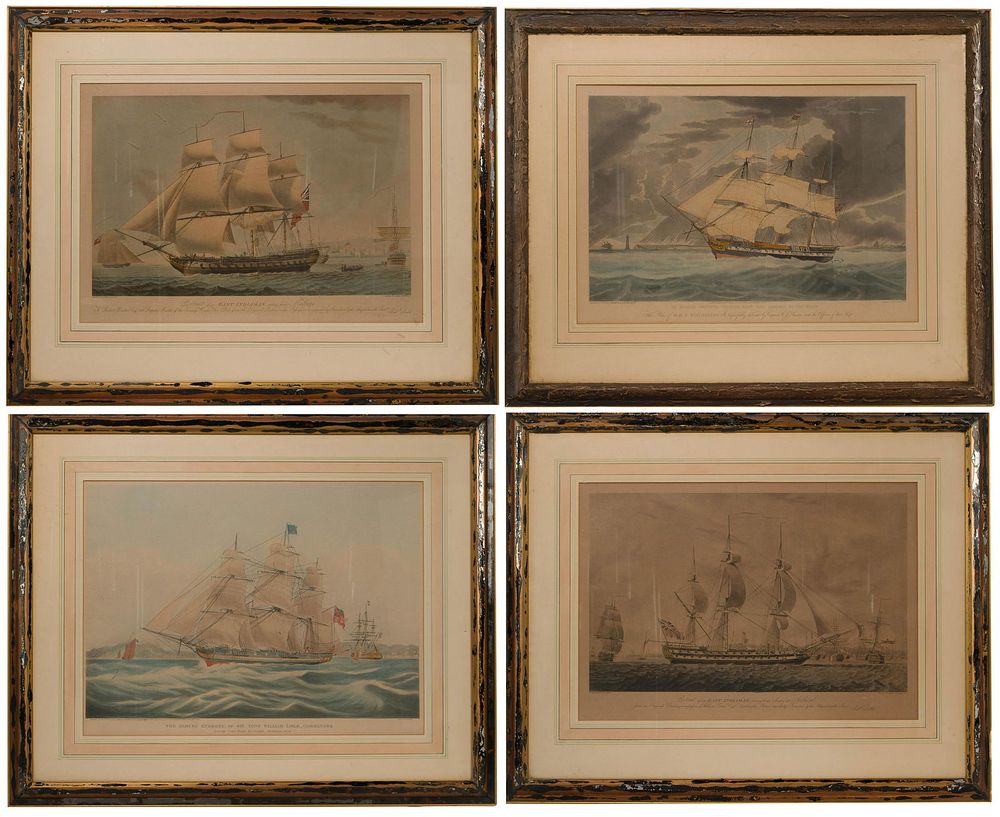 Lot 233: British Nautical Print Assortment