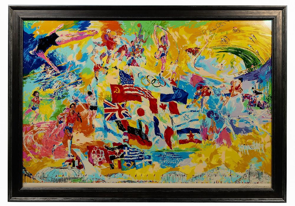 Lot 234: LeRoy Neiman (American, 1921-2012) 'Games of the XXI