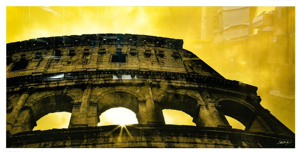 Lot 243: Art Wolfe (American, b.1951) 'Flavian Amphitheatre'