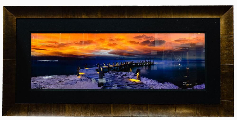 Lot 245: Peter Lik (Australian, b.1959) 'Enchanted Jetty' Color