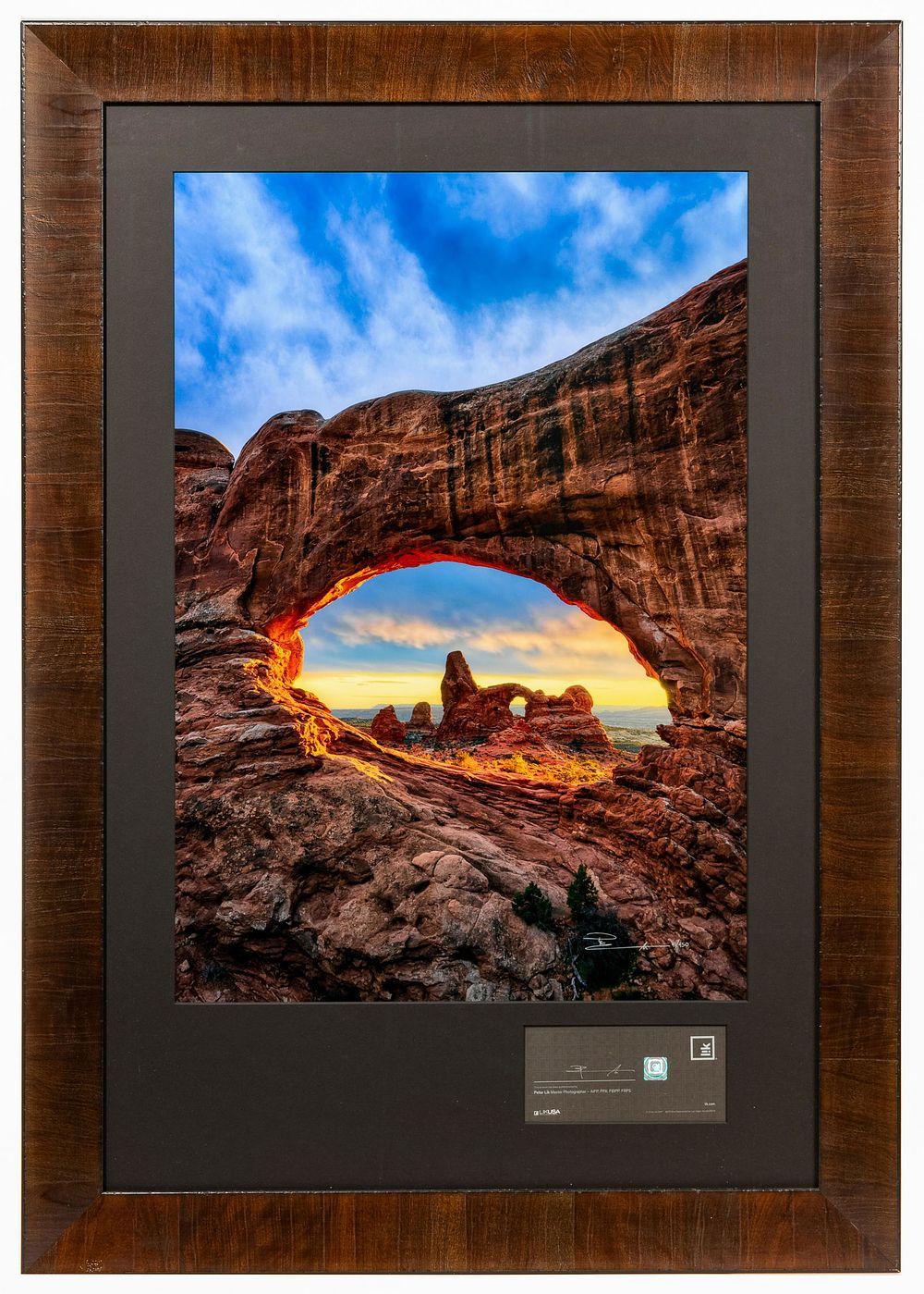 Lot 247: Peter Lik (Australian, b.1959) 'Desert Heart' Color