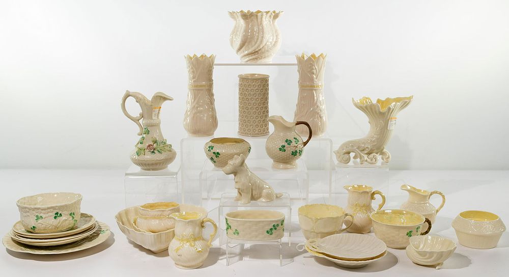 Lot 278: Belleek Pottery Assortment