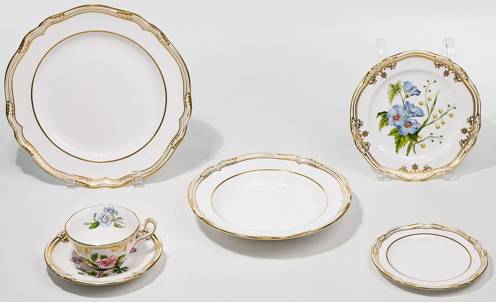Lot 288: Spode Sheffield China Services